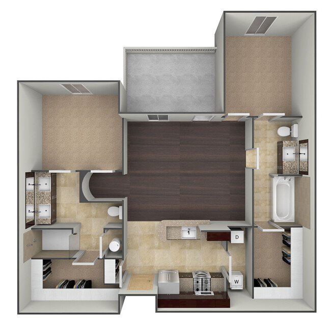 Floorplan - Bell Tower Flats