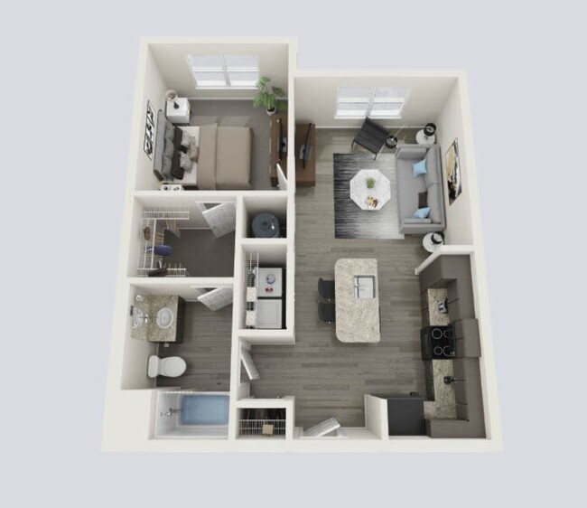 Floorplan - Parkside Apartments