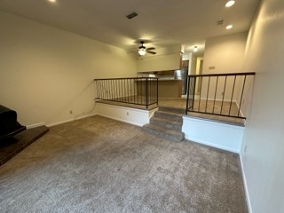 Living view towards kitchen - 2805 SE 17th St