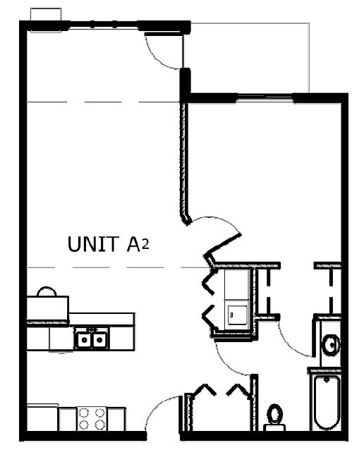 Floorplan - The Fountains Apartments