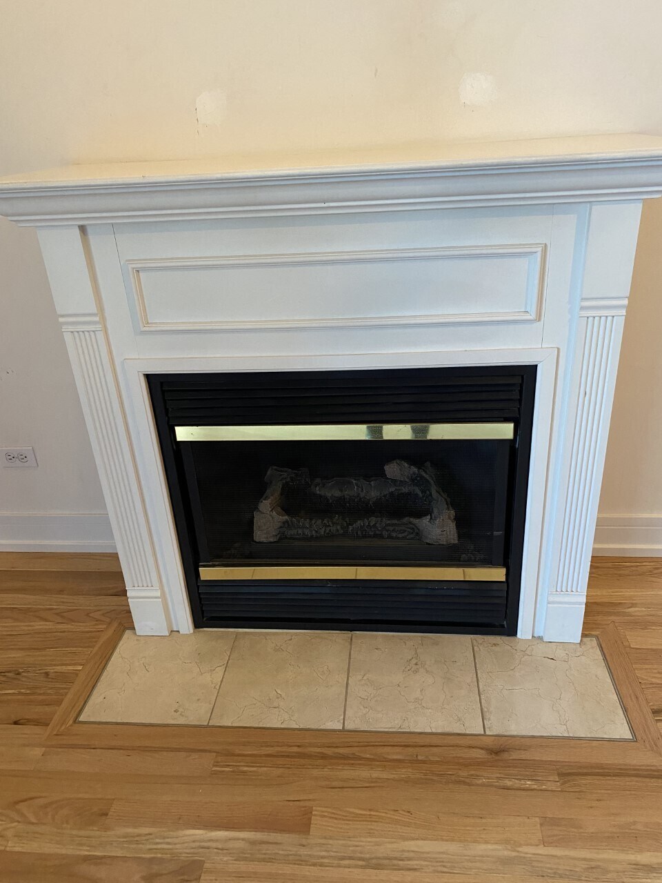 gas fireplace - 950 W Monroe St