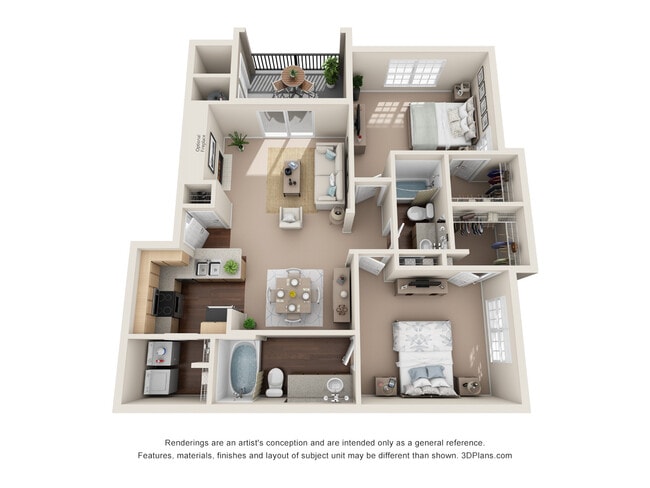Floorplan - Sonterra Apartment Homes