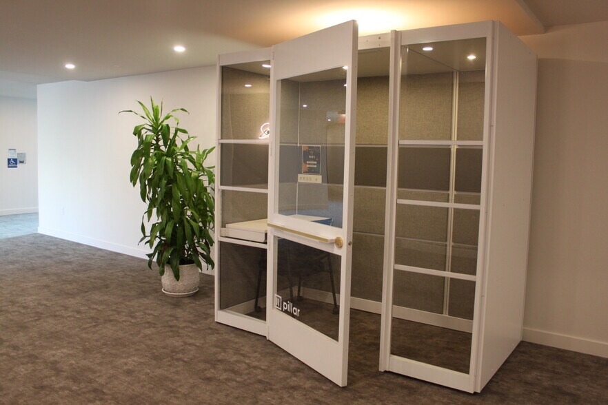 Pillar cubicles for WFH needs - 125 Cambrian Way