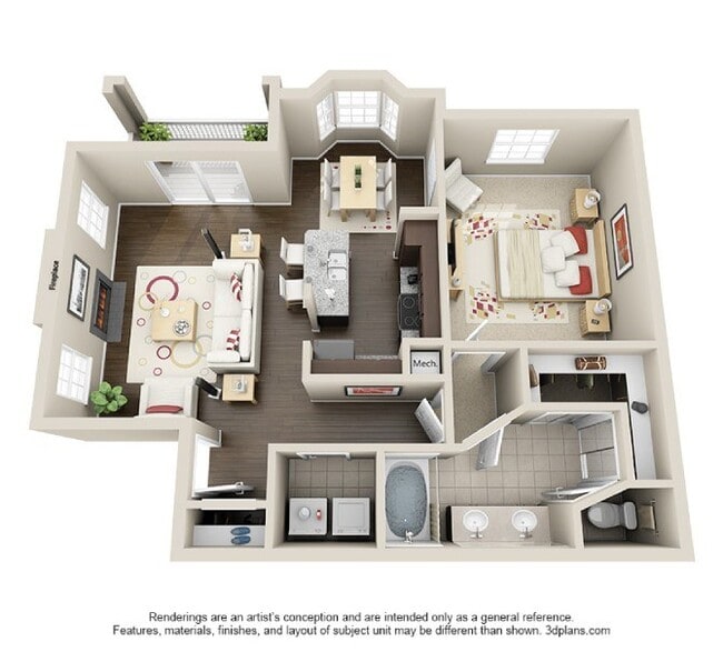 Floorplan - The Elle Collection: Vie