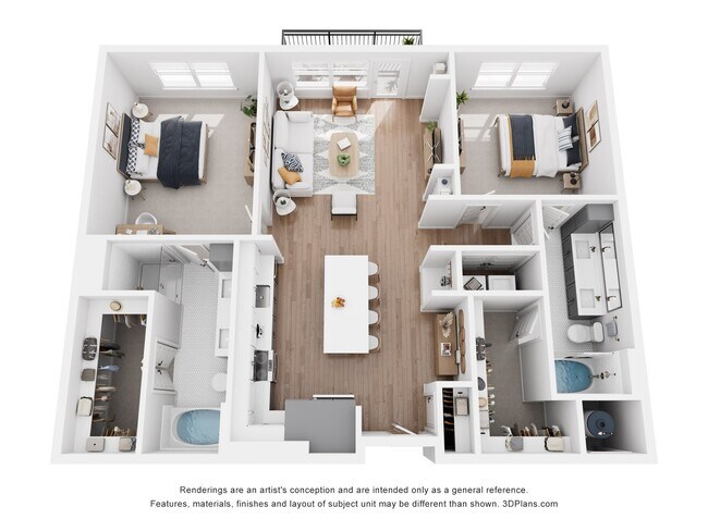 Floorplan - Vance at Bishop Union