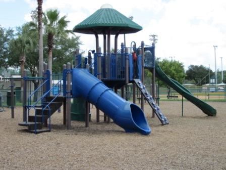 Playground in nearby Candyland Park - 1510 Oriole St