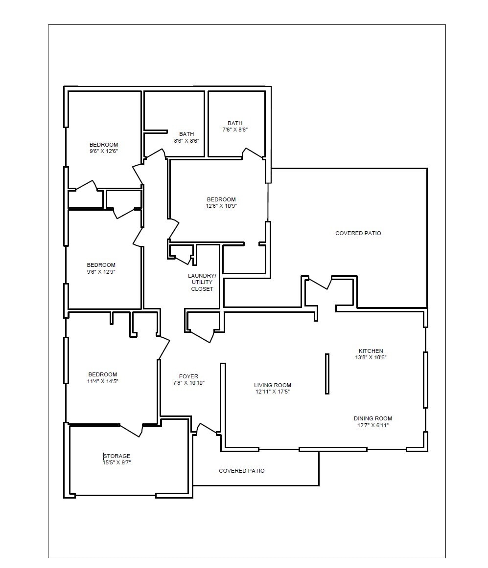 Full floorplan - 8717 NE Webster St