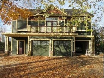 The full 2nd story and half of 1st story, including the attached garage, balcony and patio, is your private space - 876 Woodruff Place West Drive