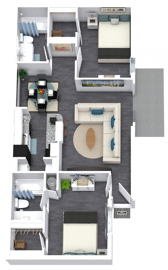 Floorplan - Arrowood Apartments