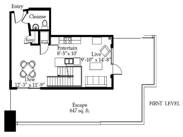 Floorplan - The Marquee at Belle Meade