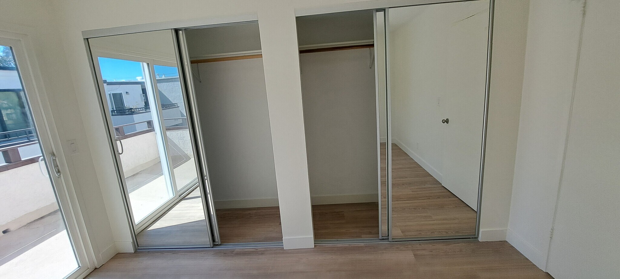 Bedroom 1 with dual closets and balcony - 314 20th St