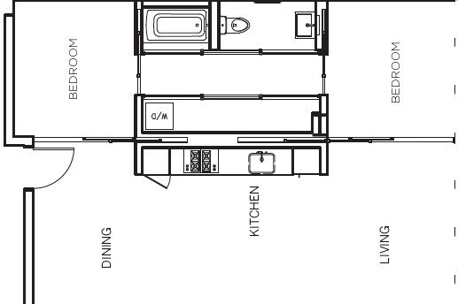Floor Plan - 616 20th St