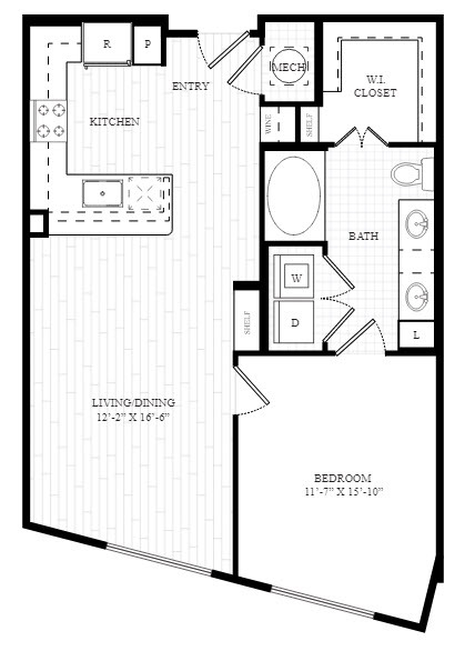 Floorplan - The Riley