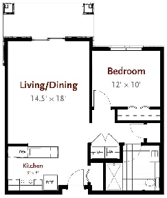 Floorplan - Glenmont Abbey Village Active Adult Living