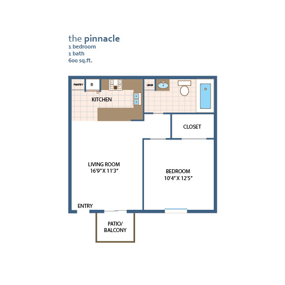 Floorplan - La Jolla Canyon