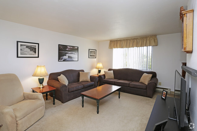 2BR - Living Room - Colony East Townhomes