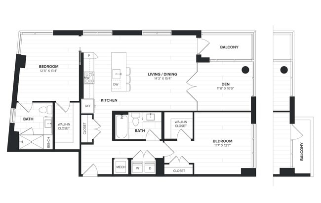 Floorplan - The Milton