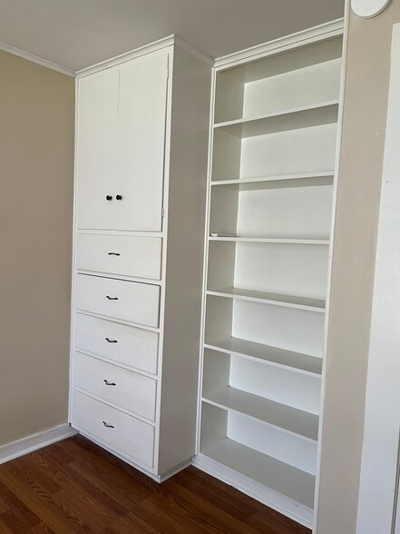 Bedroom built-ins - 208 E Twohig Ave