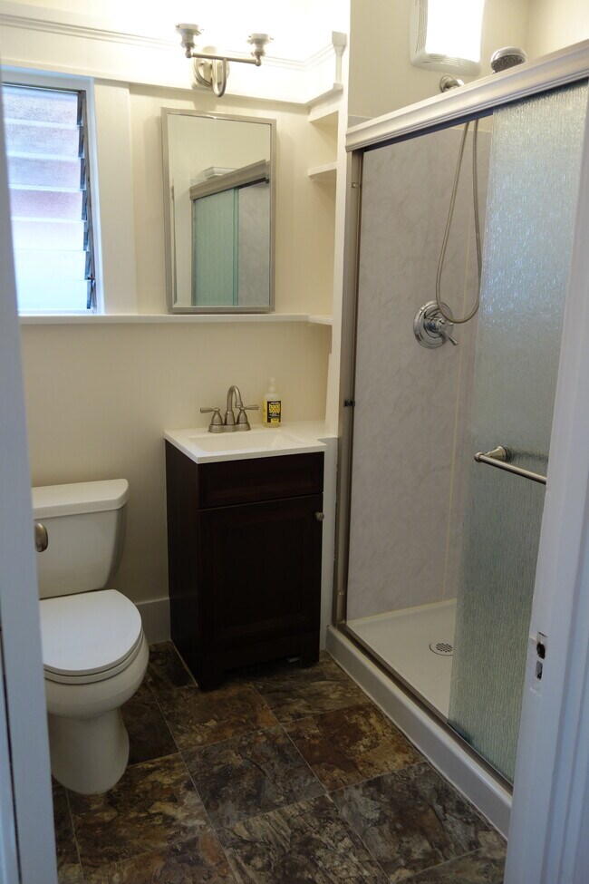 Bathroom with walk-in shower - 753 Orange Ave
