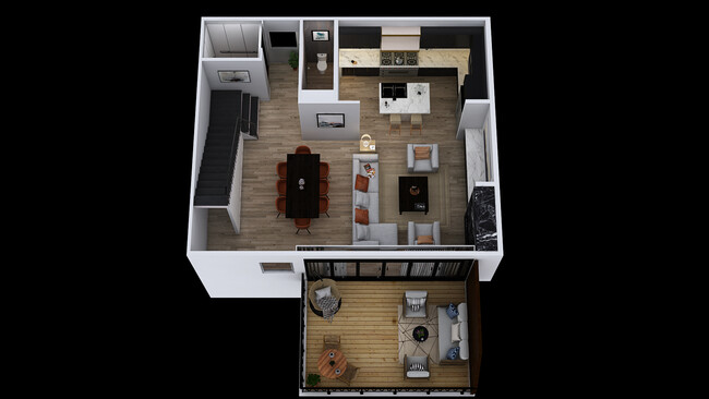 Floorplan - West Village Townhomes