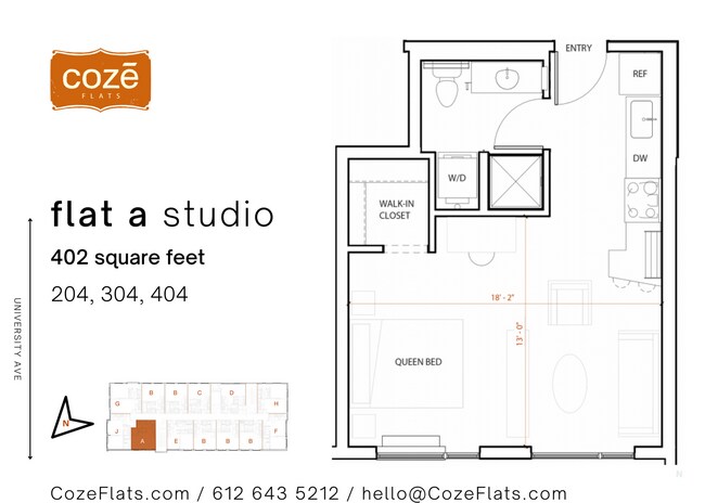 Floorplan - Coze Flats