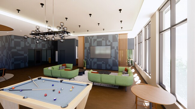 NOVA Club Room with Pool Table - NOVA