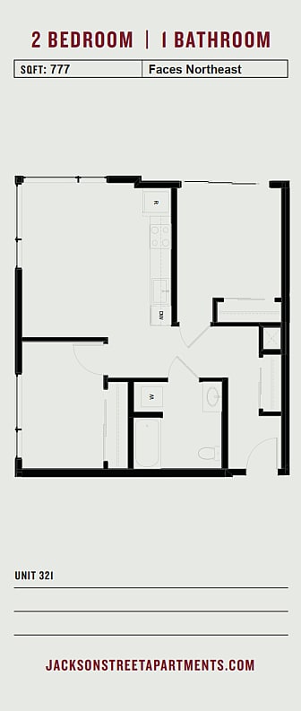 Floorplan - Jackson Street