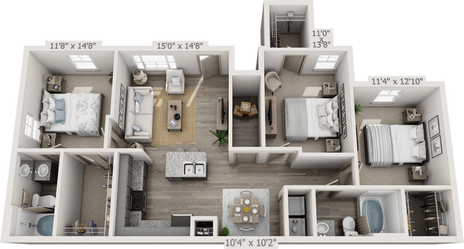 Floorplan - The Sarah by ARIUM