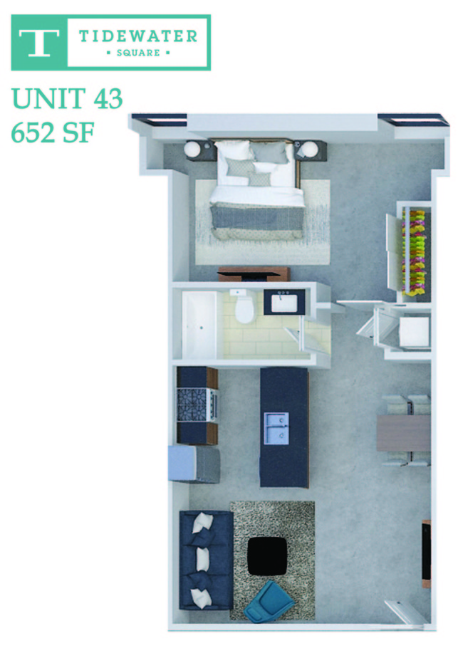 Floorplan - Tidewater Square