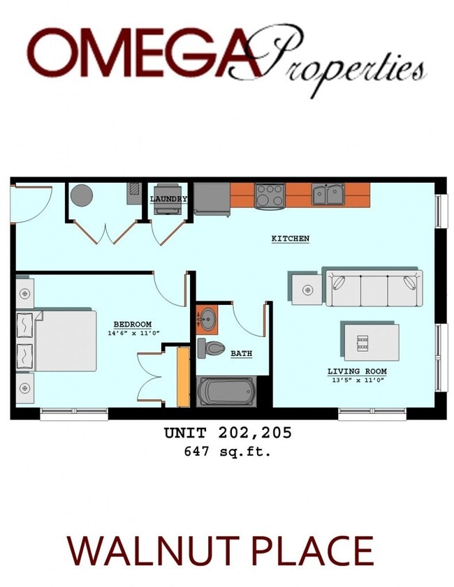 Interior Photo - Walnut Place - 340 S. Walnut