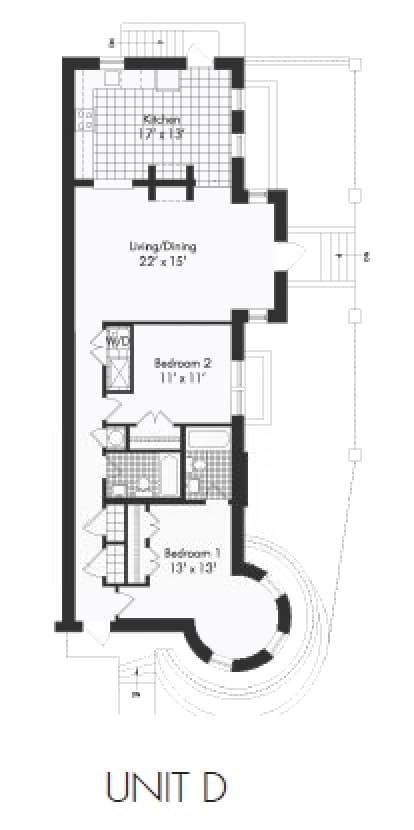 Unit D - Madison Victorian