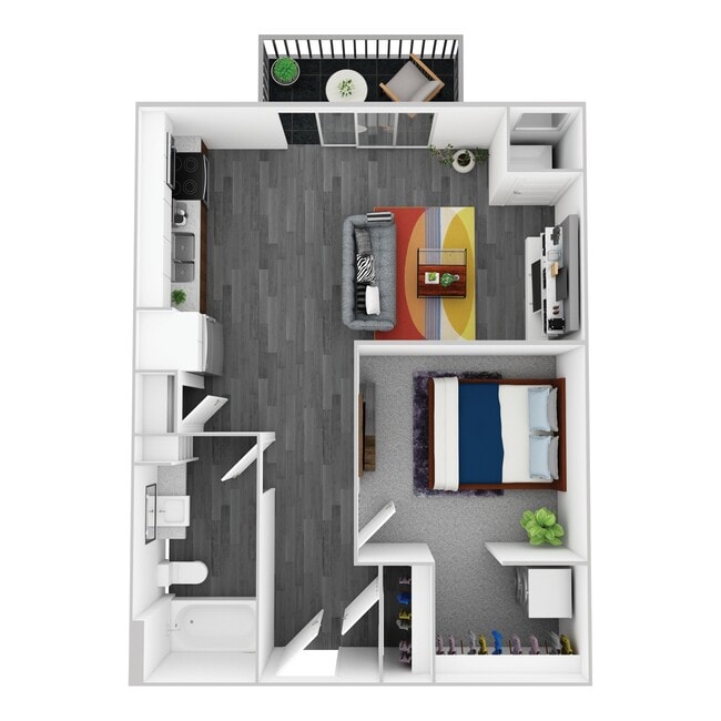 Floorplan - Parker Station Flats