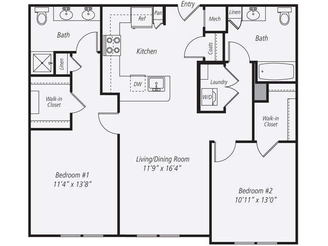 Floorplan - Avalon North Bergen