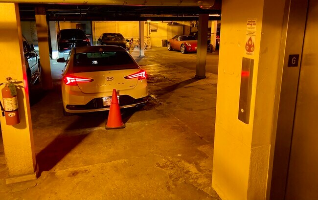 Assigned parking space in garage - 6337 Roosevelt Rd