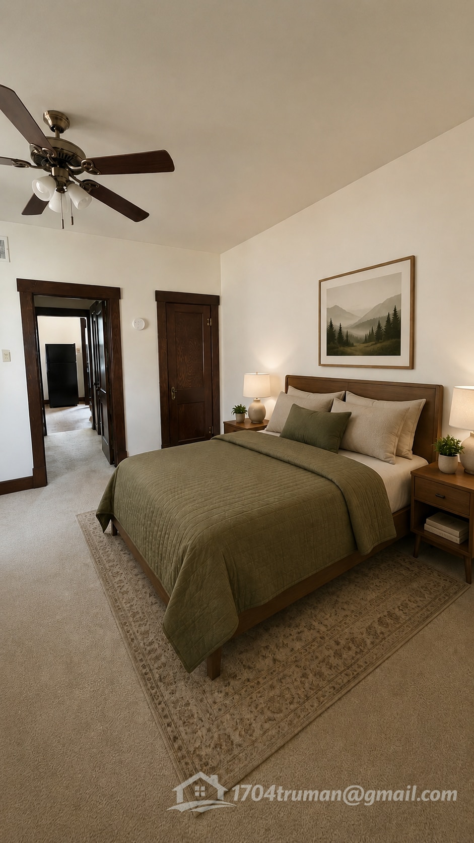 Bedroom (AI staged for ideas!) - 1316 Raab Ave