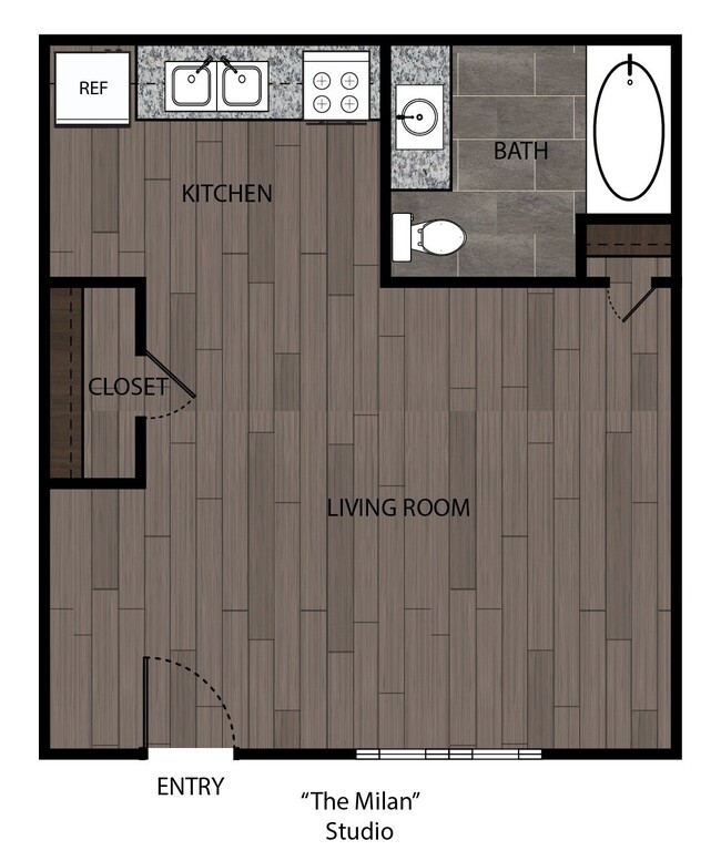 Floorplan - 220 West Alabama Apartments