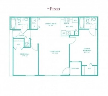 2BR/2BA - The Crossings At Indian Run