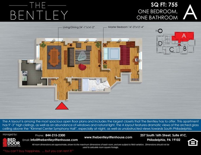 Floorplan - The Bentley