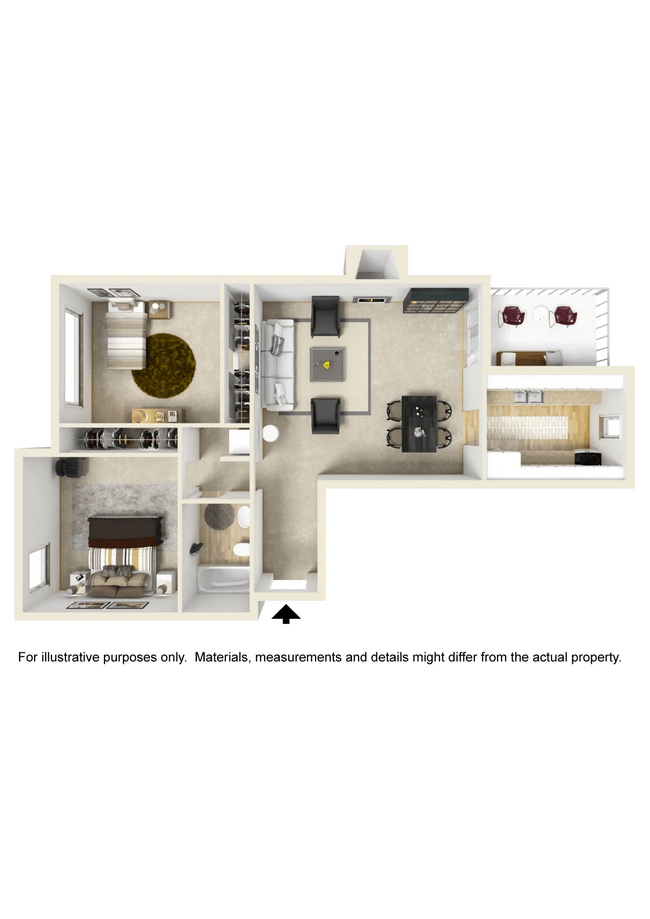 Floorplan - Infinity on the Landing