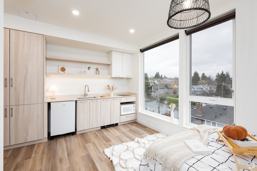 Interior Photo - Greta Apartments | Private Kitchen Studio near UW