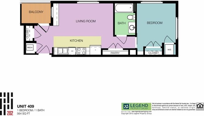 Floorplan - Terrace at the Masonry