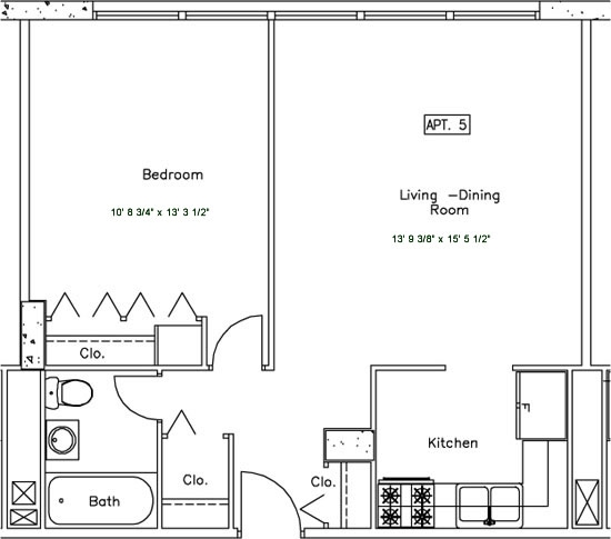 APT. 5 - Lake View Towers