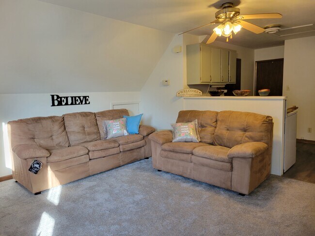 Couch and loveseat included in rental - 2215 N 70th St