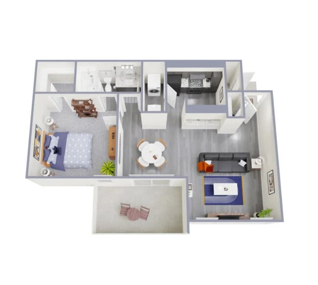 Floorplan - The Waverly Apartments