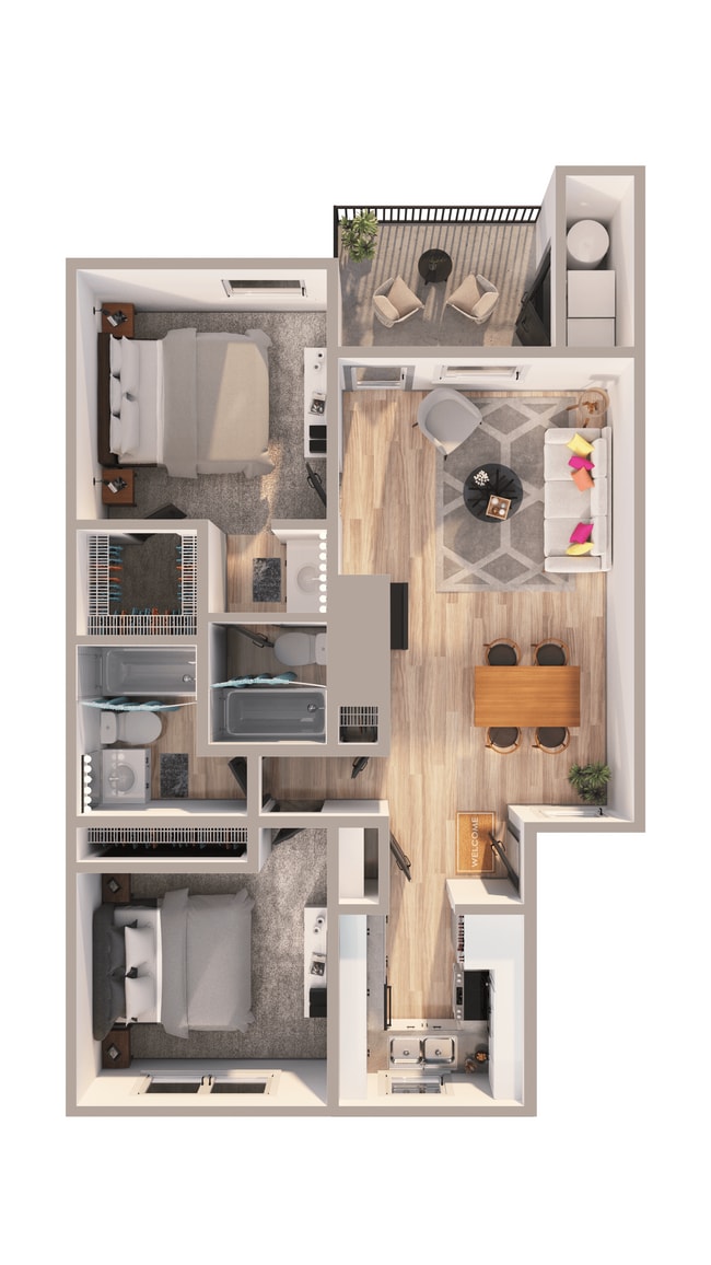 Floorplan - Arches at Hidden Creek