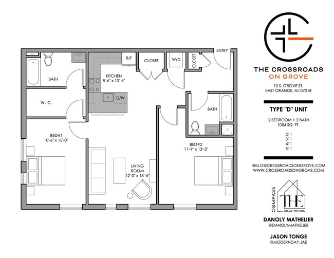 Floorplan - The Crossroads on Grove