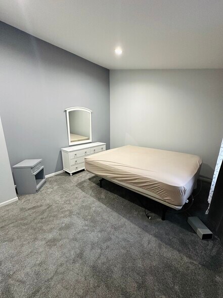 Bedroom 1 furniture available for renter - 9185 Cardwell St