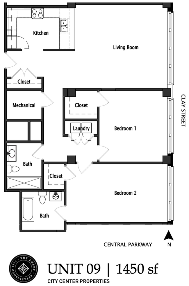 Floorplan - The Emery