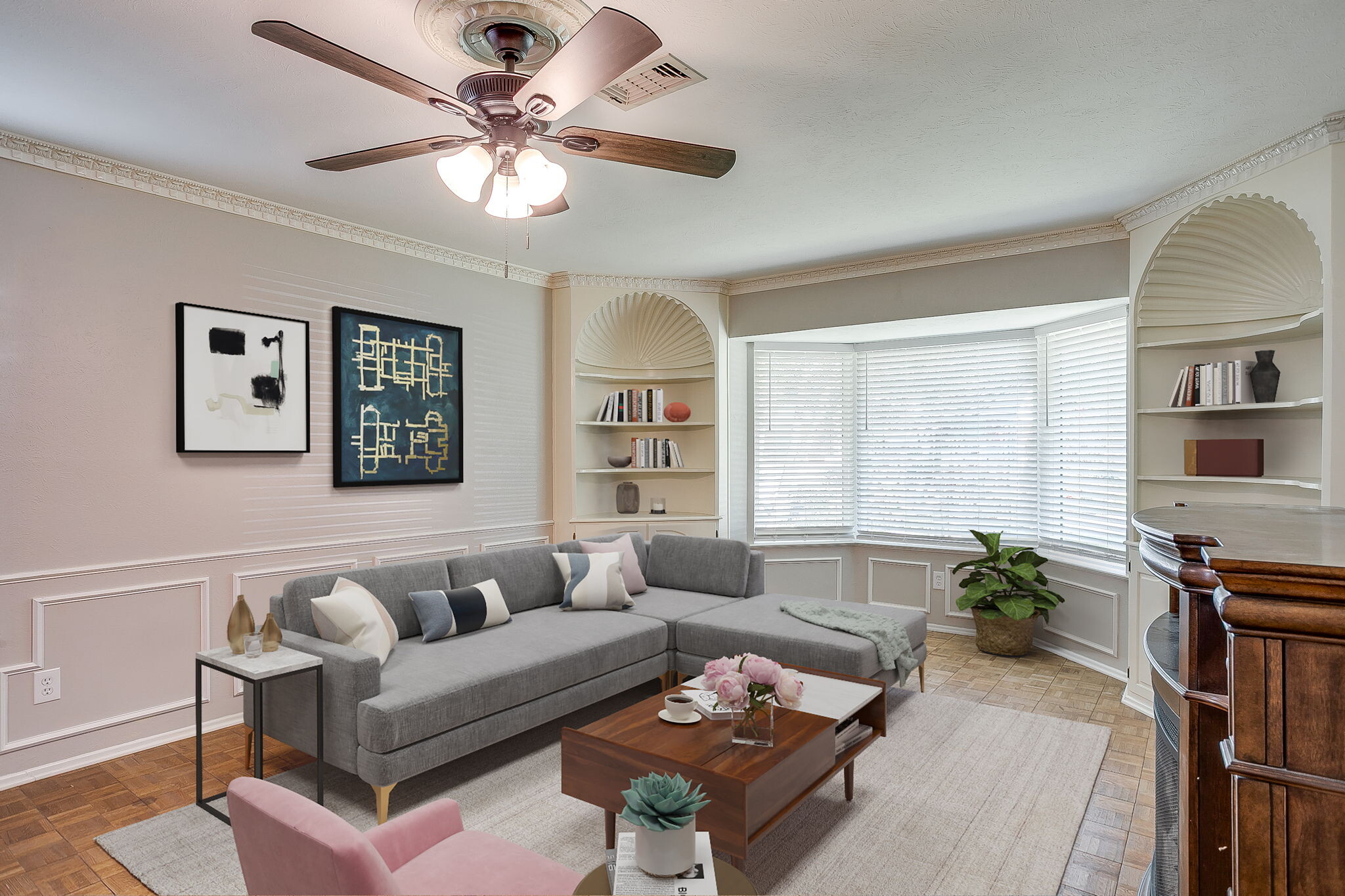 virtual staging - 1706 Larkspur Dr