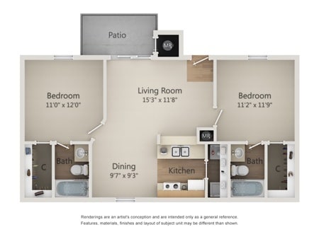 Floorplan - Bridge at Sterling Springs